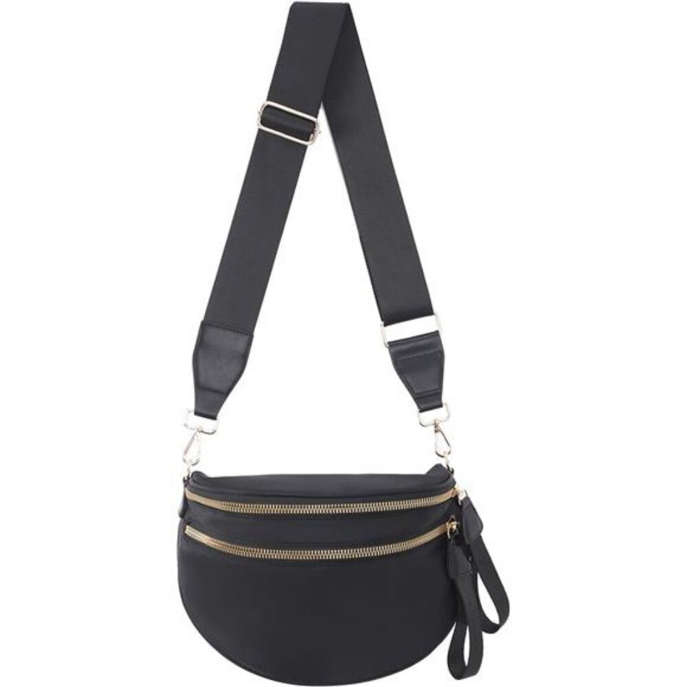 Crossbody Bags Bum Bag for Women Large Sling Bag Purse with Adjustable Strap